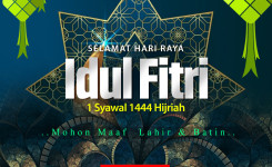 Selamat Hari Raya Idul Fitri 1444H